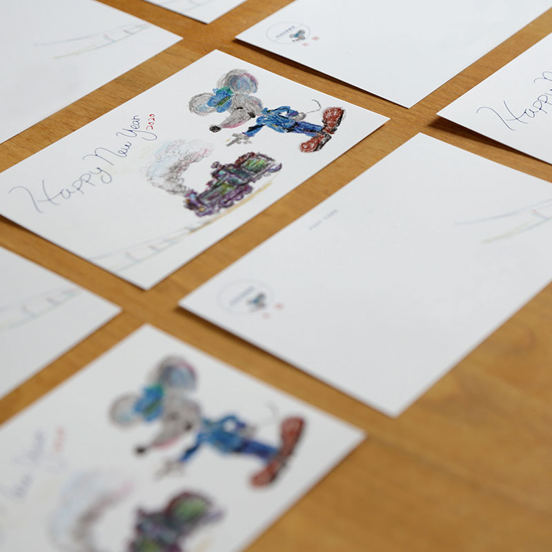 2020年賀状（自宅用）